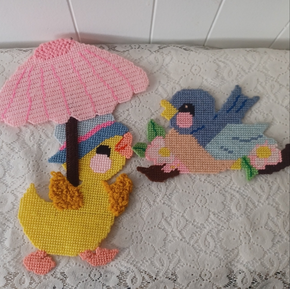 Vintage Embroidery Decor